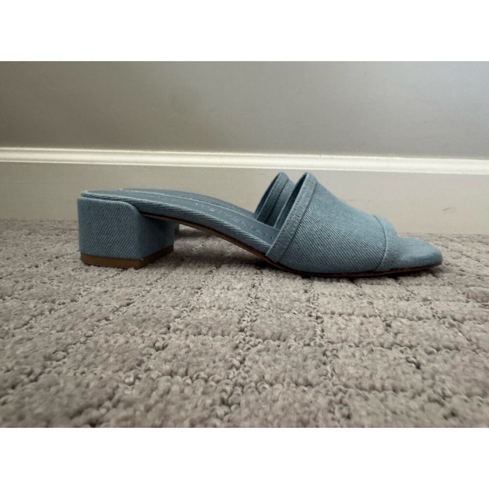 Nwob Stuart Weitzman Cayman 35 Block Slide Sandal… - image 3